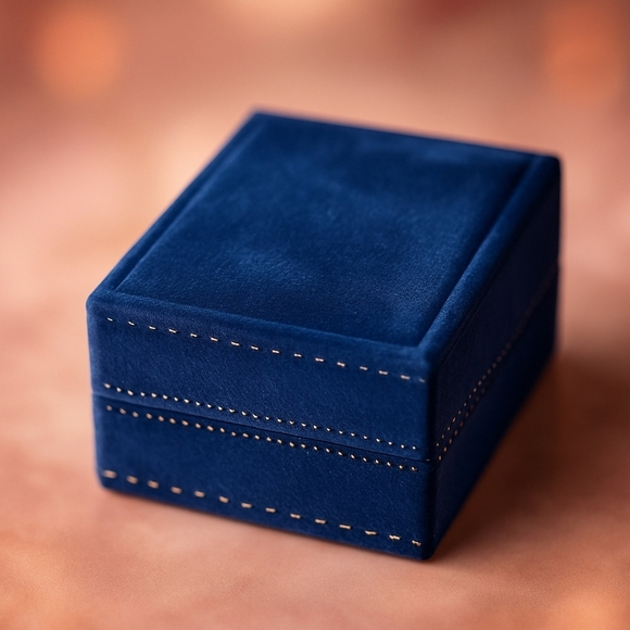 Cubic Zirconia Rose Necklace White Gold New - Picture 6 of 6